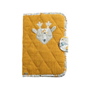 Protège Carnet Santé En Coton Jaune Moutarde