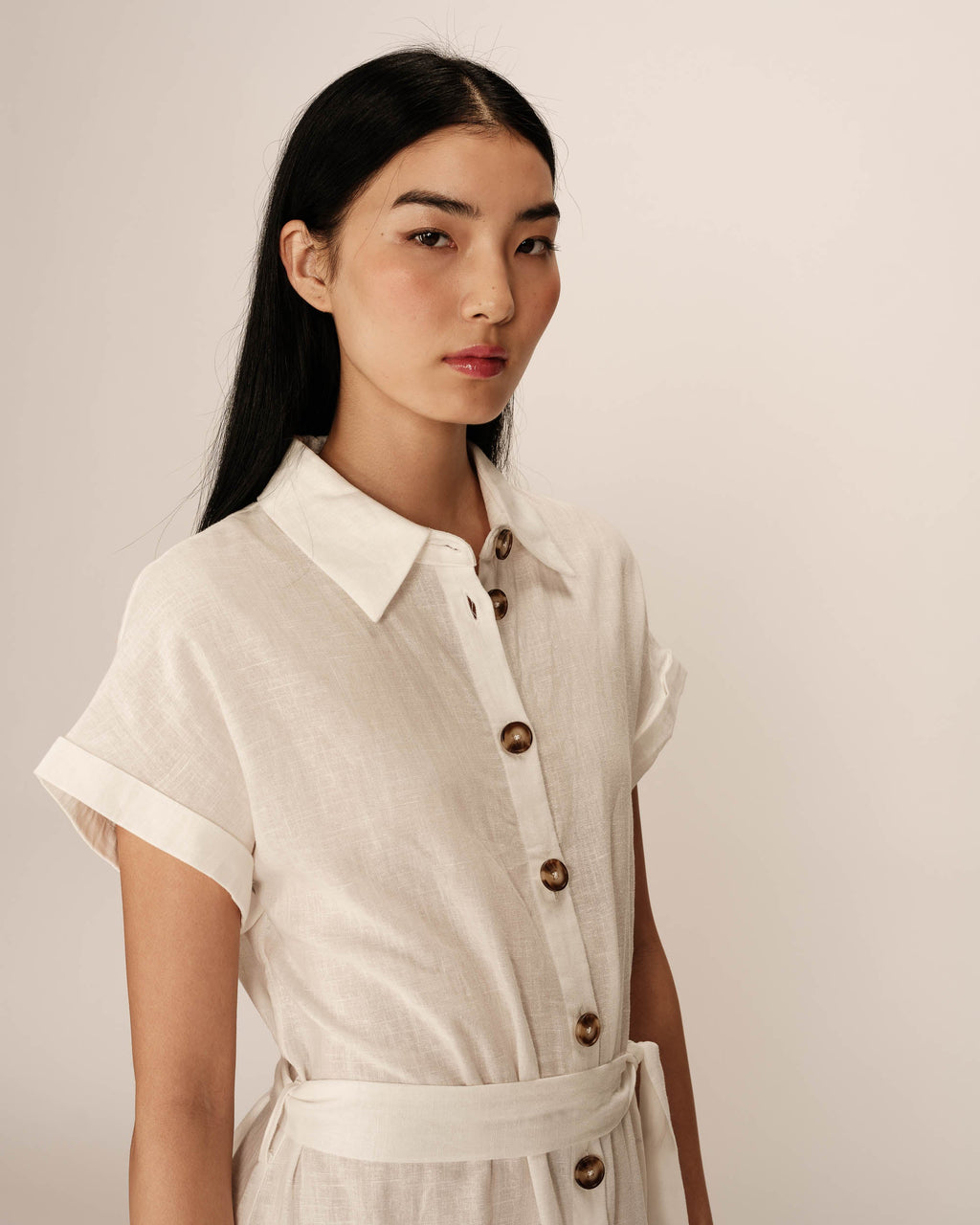 Vestido Largo Prudence - Crudo