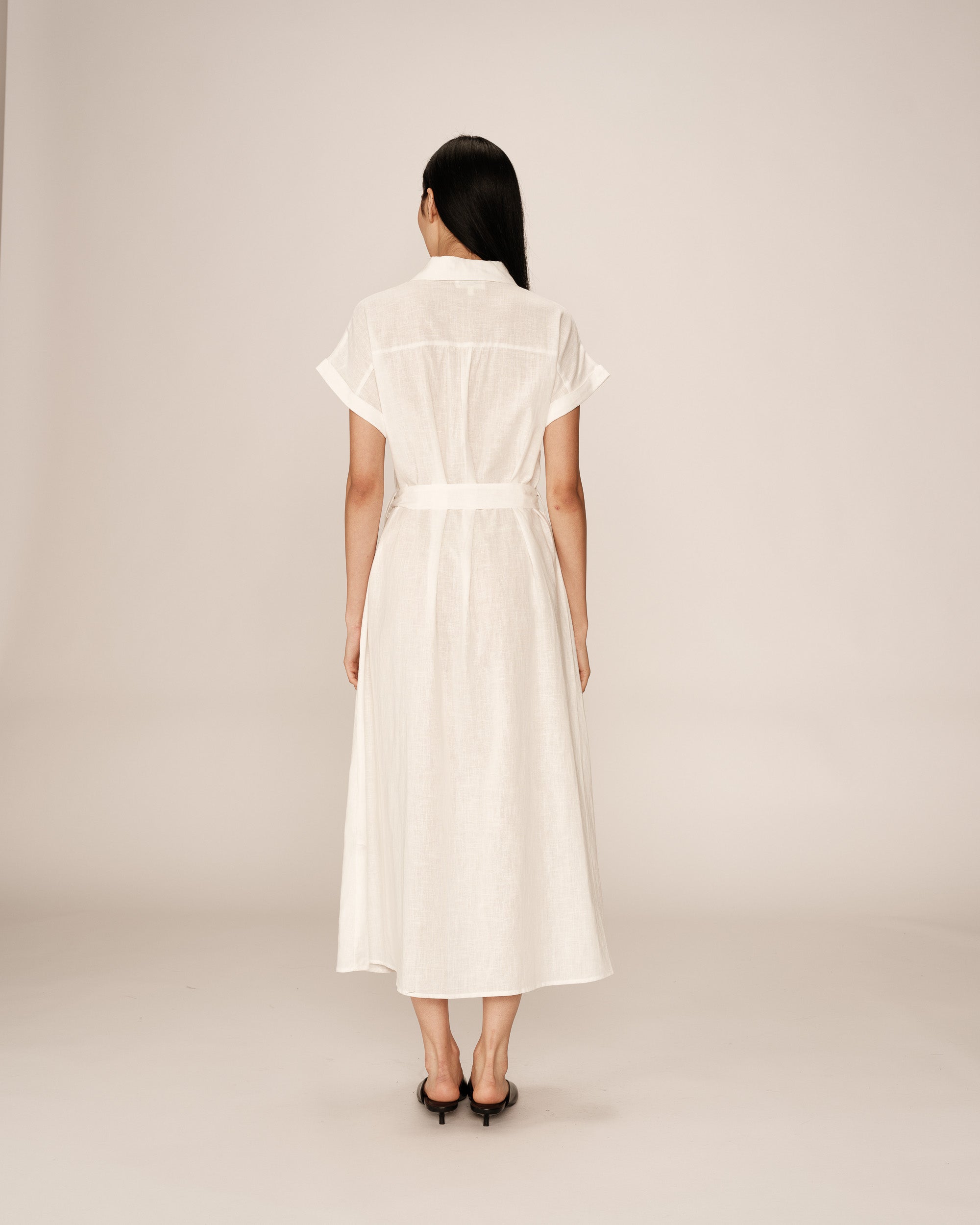 Vestido Largo Prudence - Crudo