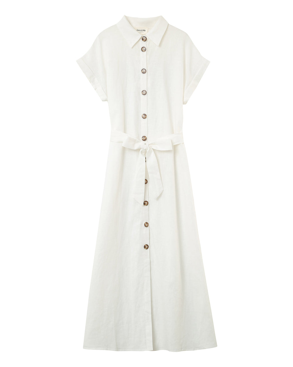 Vestido Largo Prudence - Crudo