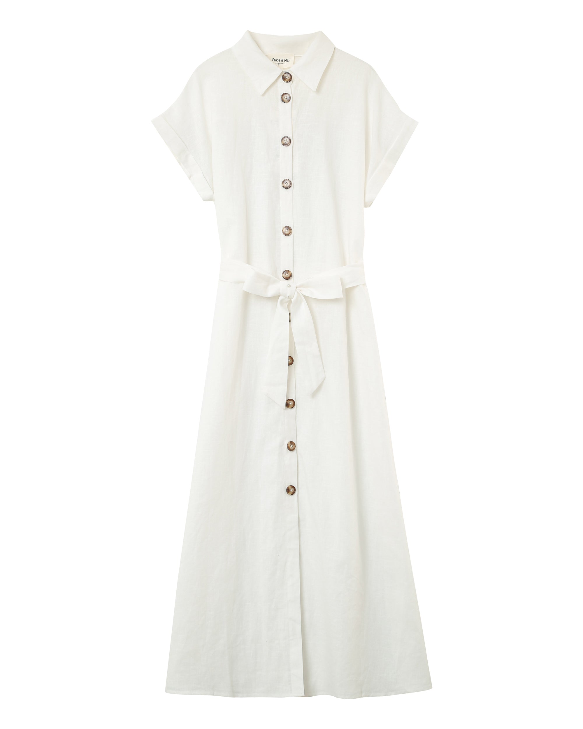 Vestido Largo Prudence - Crudo