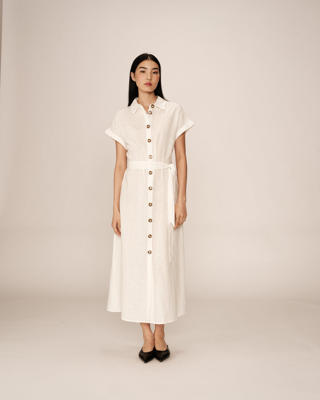 Vestido Largo Prudence - Crudo