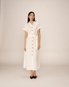 Vestido Largo Prudence - Crudo