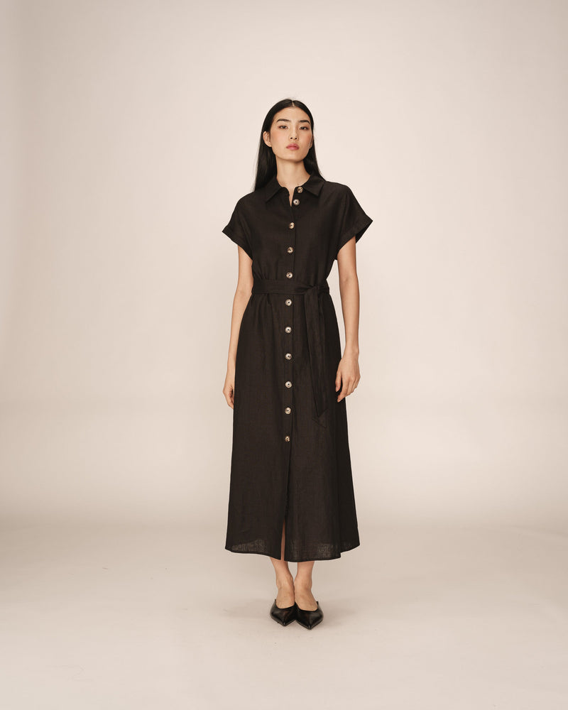 Robe Longue Prudence - Noir