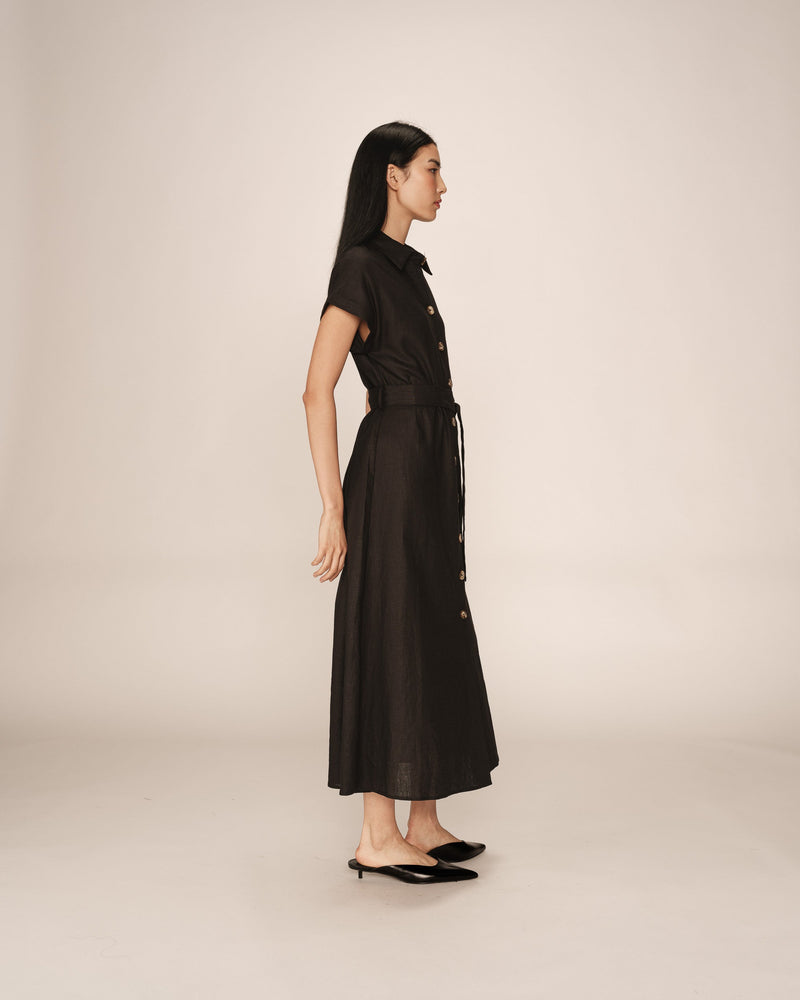 Robe Longue Prudence - Noir