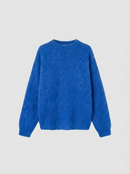 Pull Col Bateau - Bleu Électrique