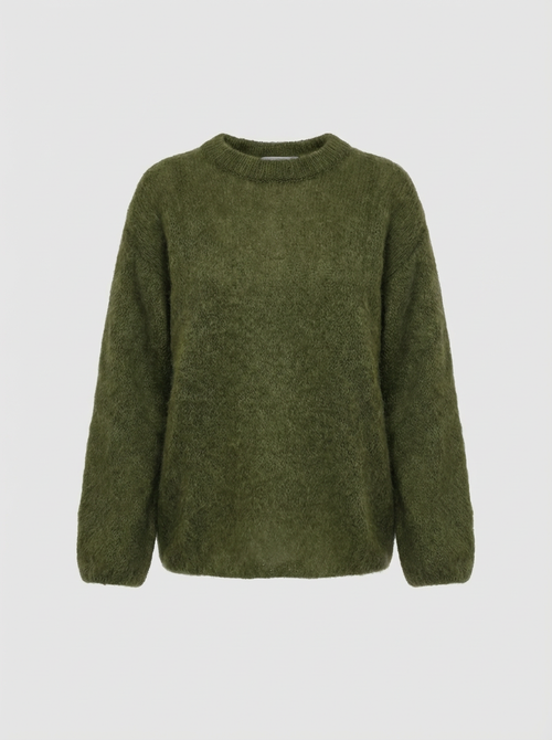 Pull Col Bateau - Kaki