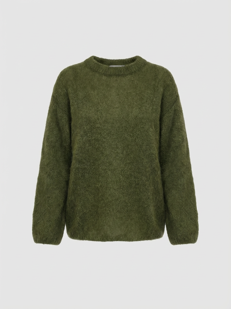 Pull Col Bateau - Kaki