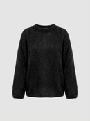 Pull Col Bateau - Noir