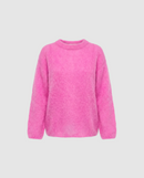 Pull Col Bateau - Rose Bonbon