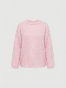 Pull Col Bateau - Rose Pastel