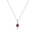Pendentif "Rouge D'Alexandrie" D0,06Cts/14 Rubis0,35/1
