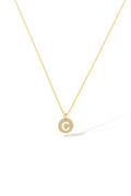 Pendentif "Lettre C Dorée" Or Jaune 375/1000
