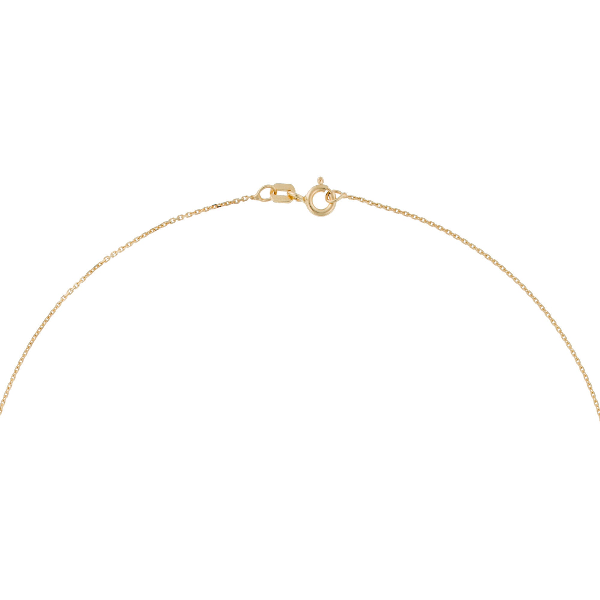 Colgante "Letra A Dorada" - Oro Amarillo 375/1000