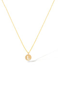 Pendentif "Lettre L Dorée" Or Jaune 375/1000