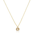 Colgante "Letra Dorada L" Oro amarillo 375/1000