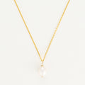 Gama Pearl Pendant - Yellow Gold