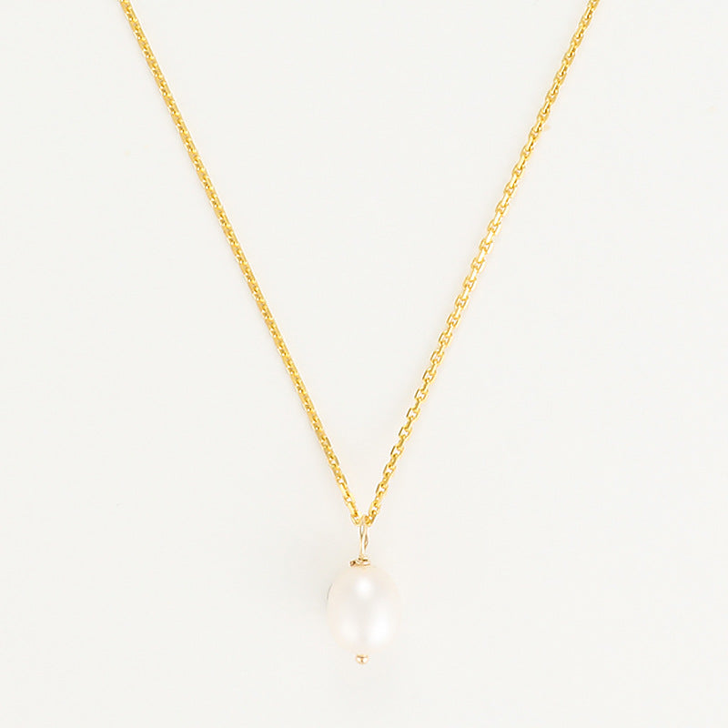 Gama Pearl Pendant - Yellow Gold