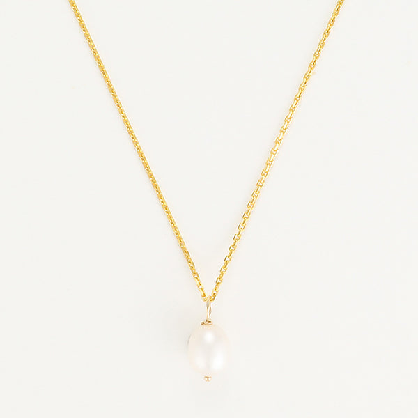Gama Pearl Pendant - Yellow Gold