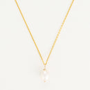 Pendentif Gama Perle - Or Jaune