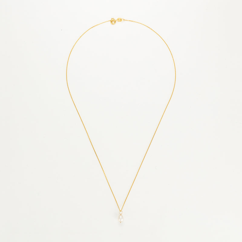 Pendentif Gama Perle - Or Jaune