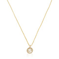 Pendant "Golden Letter S" 375/1000 Yellow Gold