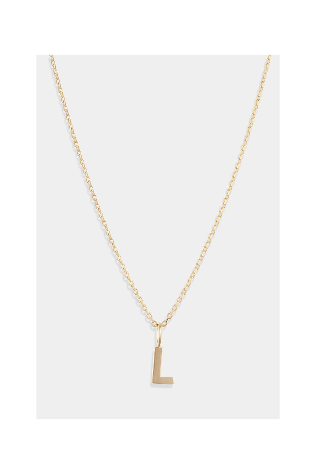 Colgante "Letra L" - Oro amarillo 375/1000