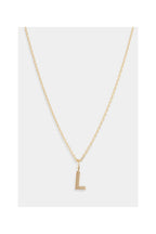 Colgante "Letra L" - Oro amarillo 375/1000