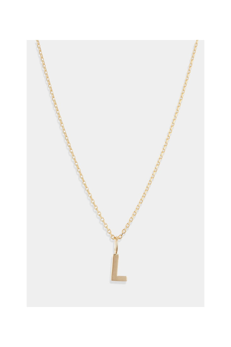 Pendentif "Lettre L" - Or Jaune 375/1000