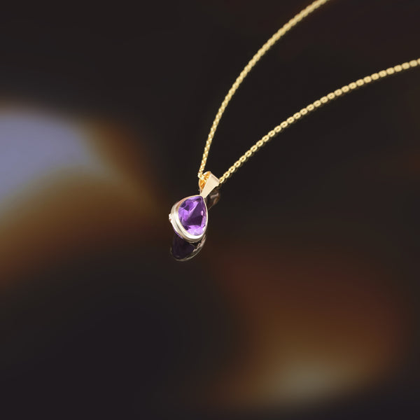 Colgante Gota de Amatista