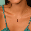 Pendentif Goutte Améthyste