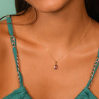 Pendentif Goutte Améthyste