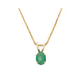 Emerald "Chip" Pendant: 0.34Ct/1