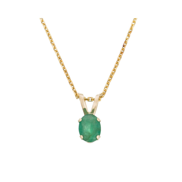 Pendentif "Puce" Emeraude : 0,34Ct/1
