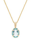 Pendentif Belle Topaze 1,51Ct/1 - Or Jaune 375/1000