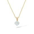 Pendentif "Puce" Topaze Bleue: 0,66Ct/1