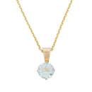 Pendentif "Puce" - Topaze Bleue: 0,66Ct/1