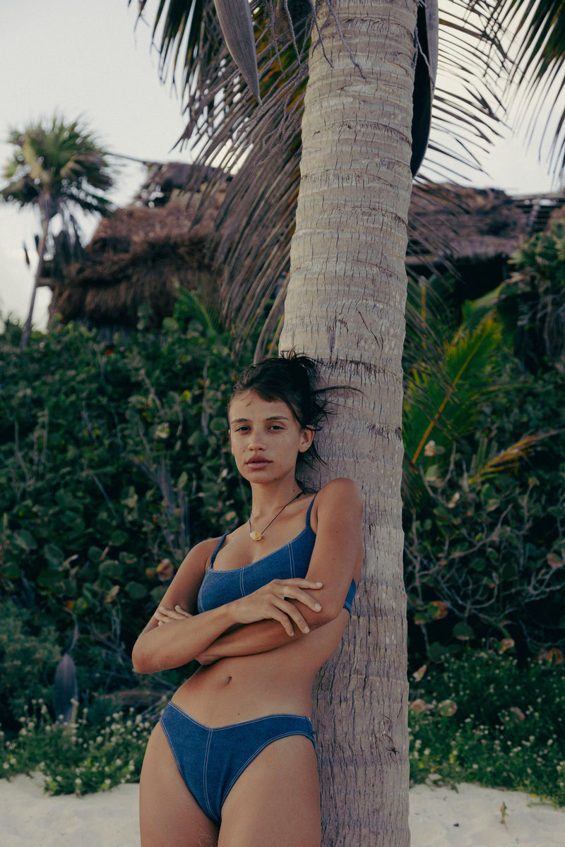 Braguita brasileña Tina - Denim