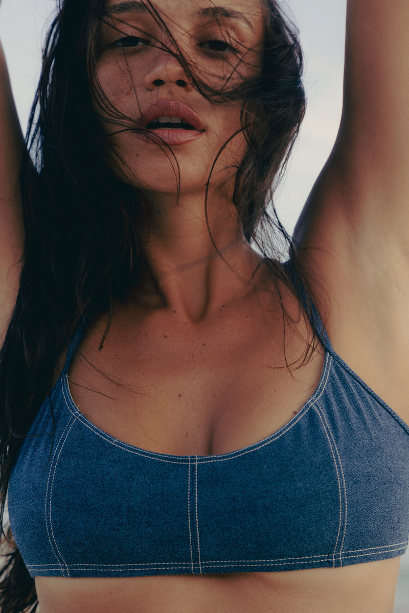 Bralette Tina - Denim