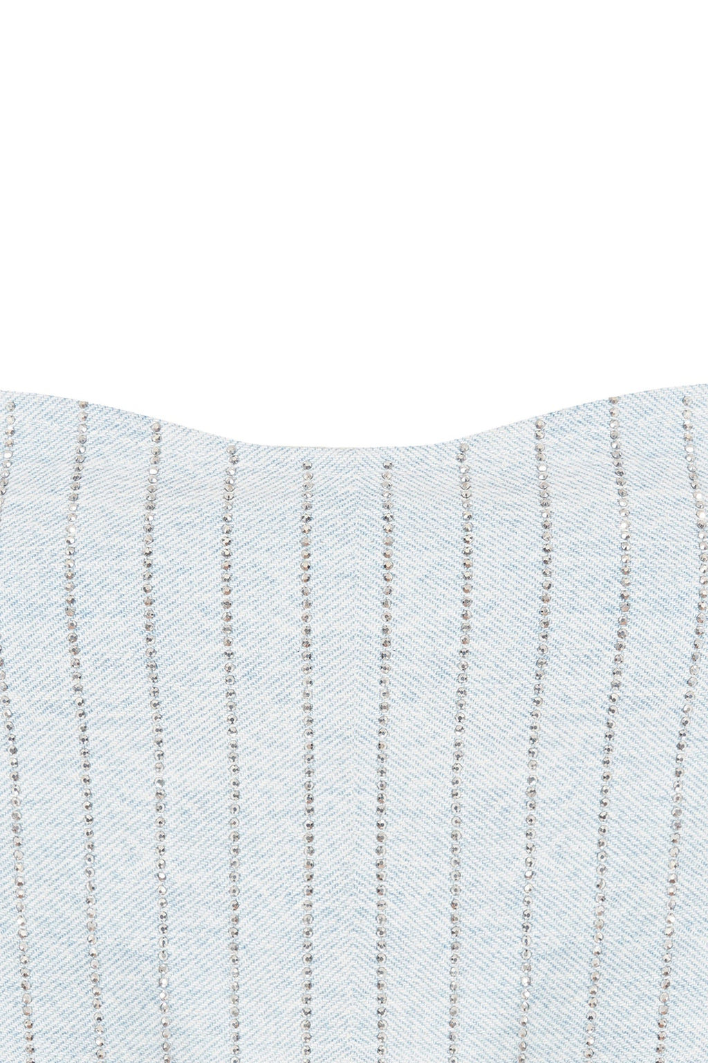 Bra Top - Blue Rhinestones