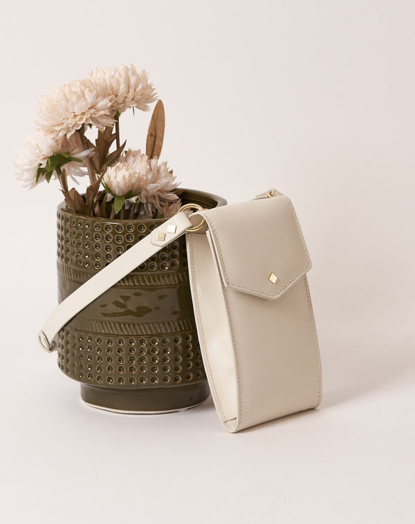 Pochette Sheila Recycle - Ecru