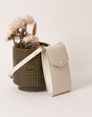 Maradji - Sheila Recycle Clutch - Ecru