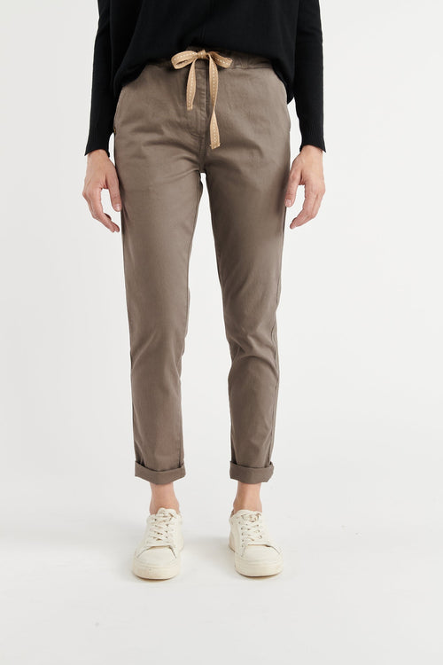 Chino Jogging Vincent Taupe