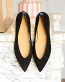 Amédée Pointed Slippers - Black - Women