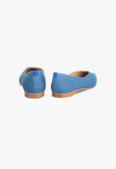 Slippers Pointus Amédée Chain - Denim - Bleu Fonce - Femme