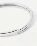 Genesis Bangle Bracelet - Silver