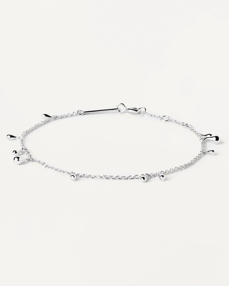 Teardrop Bracelet - Silver