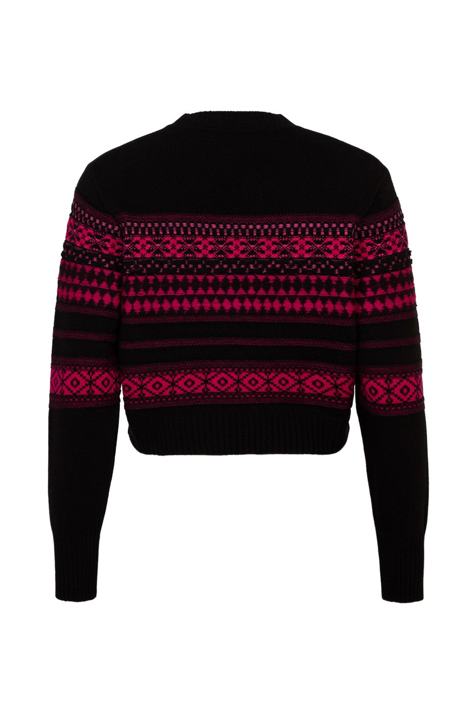 Long-Sleeve Jumper - Fuchsia - Women
