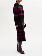 Long-Sleeve Jumper - Fuchsia - Women
