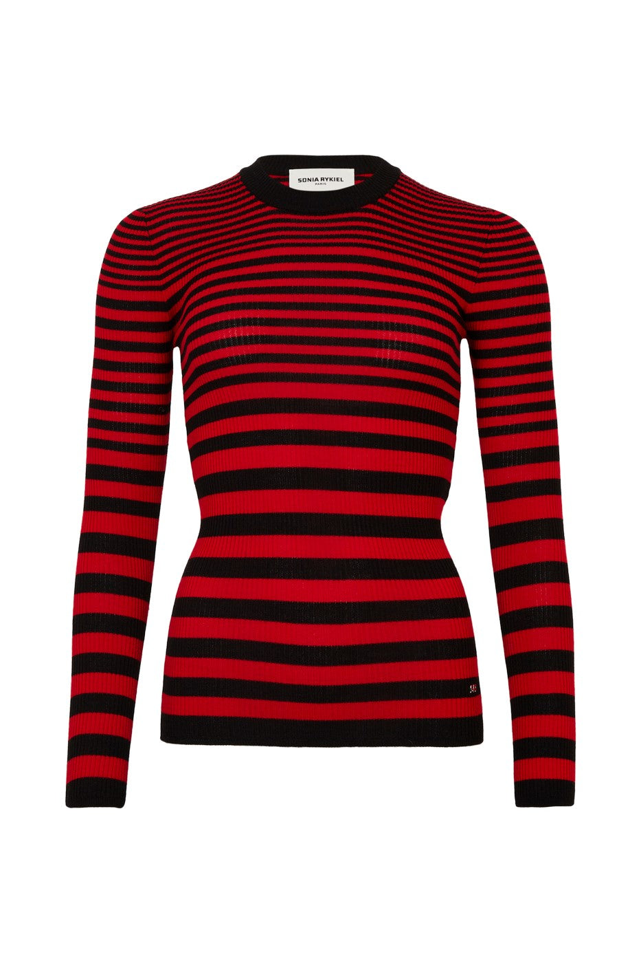Jersey ML - Rayas Negro Y Rojo - Mujer